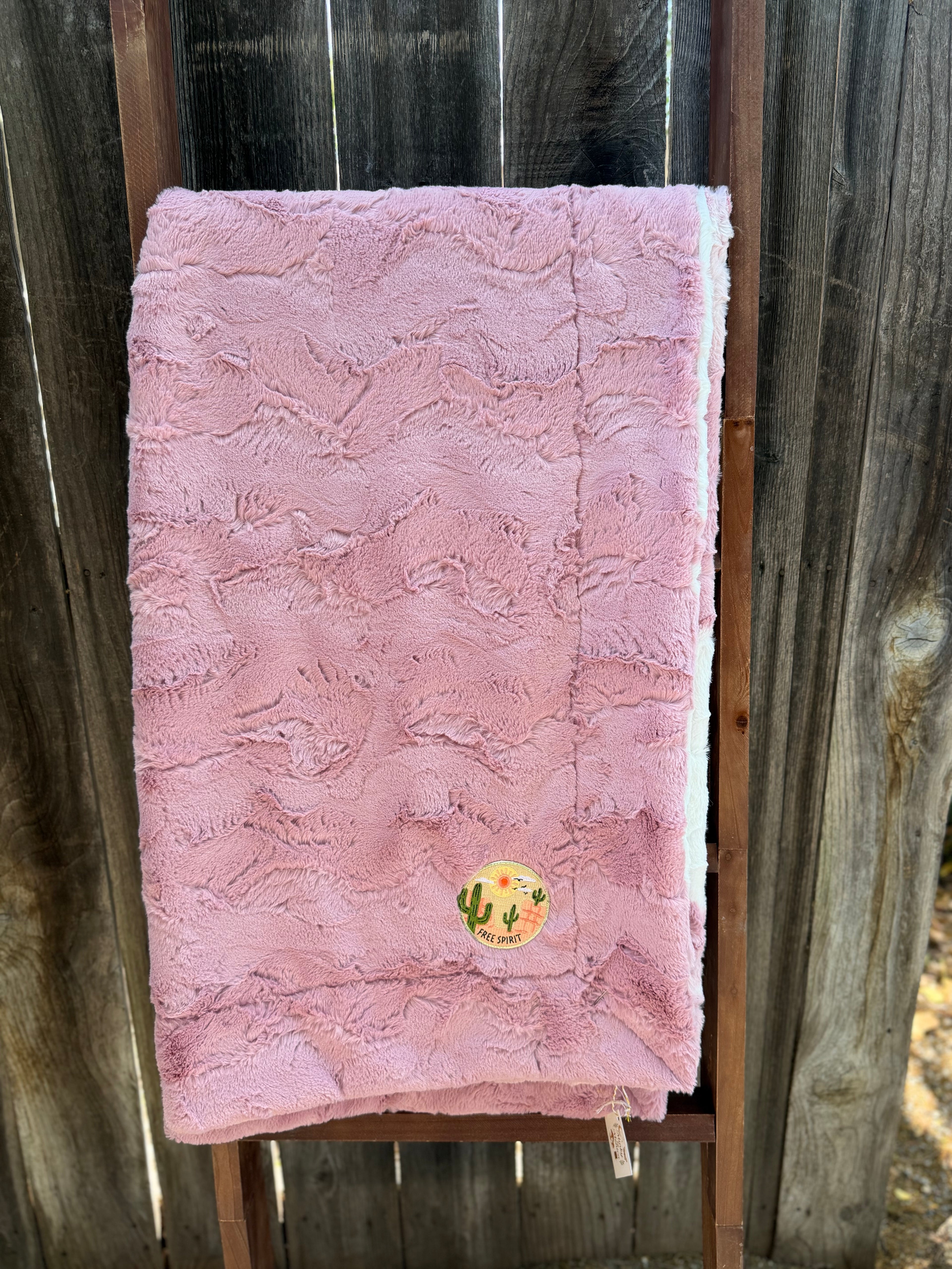 Free Spirit Kid Blanket 🌵🌸