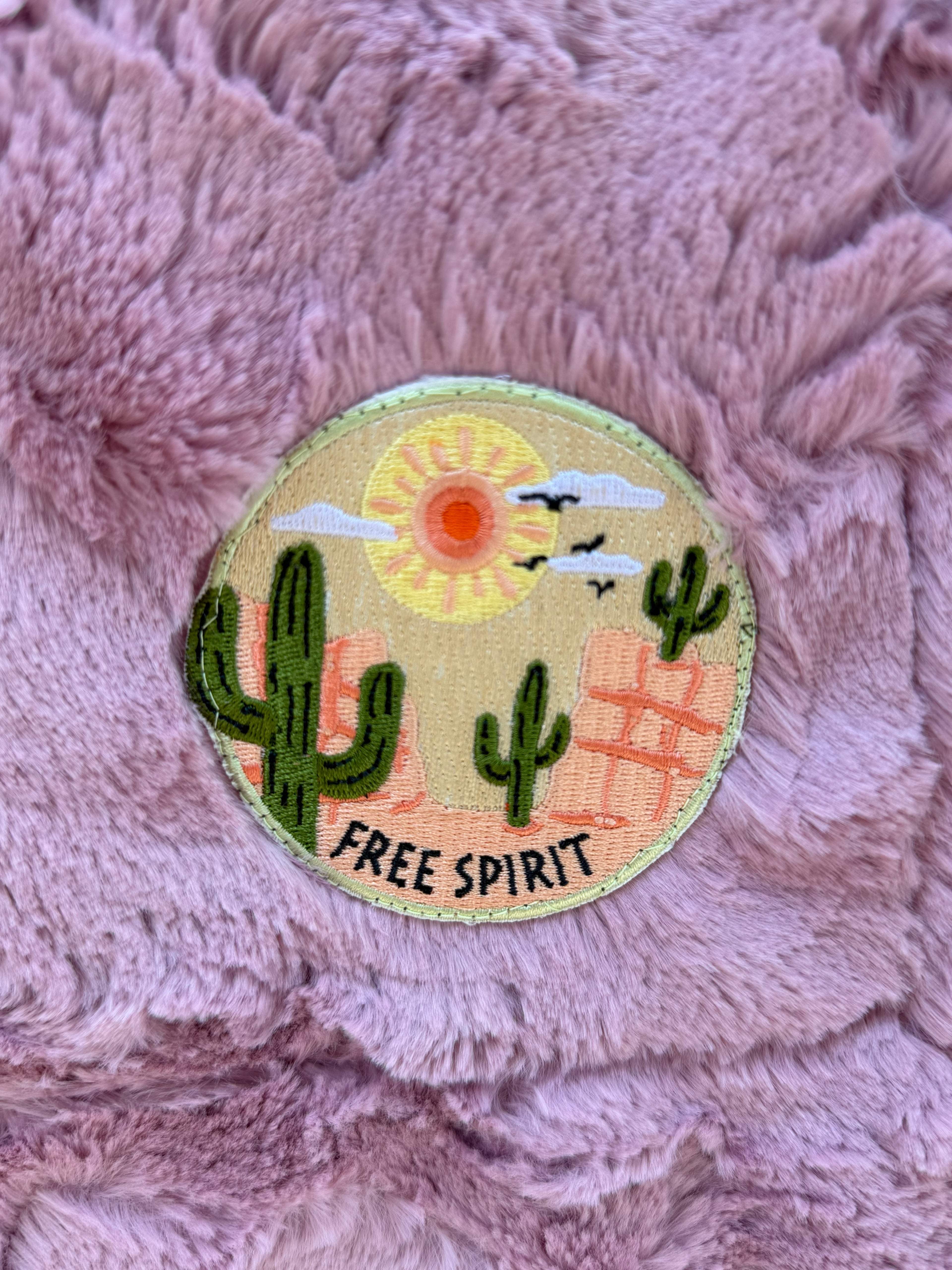 Free Spirit Kid Blanket 🌵🌸