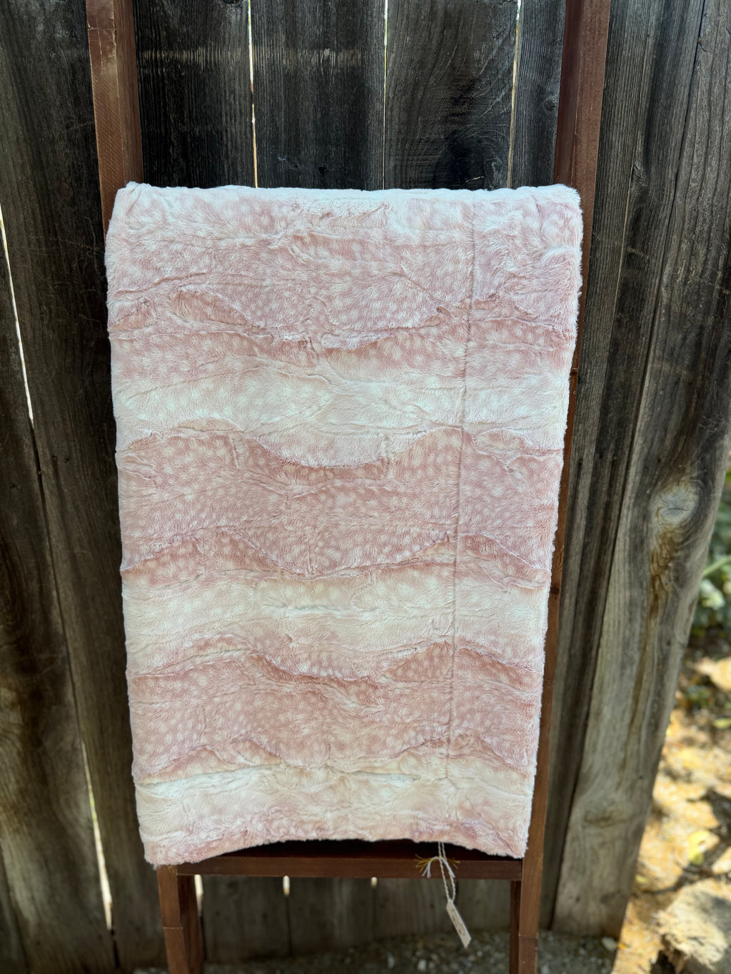 Woodland Rose Fawn Blanket 🌸🦌