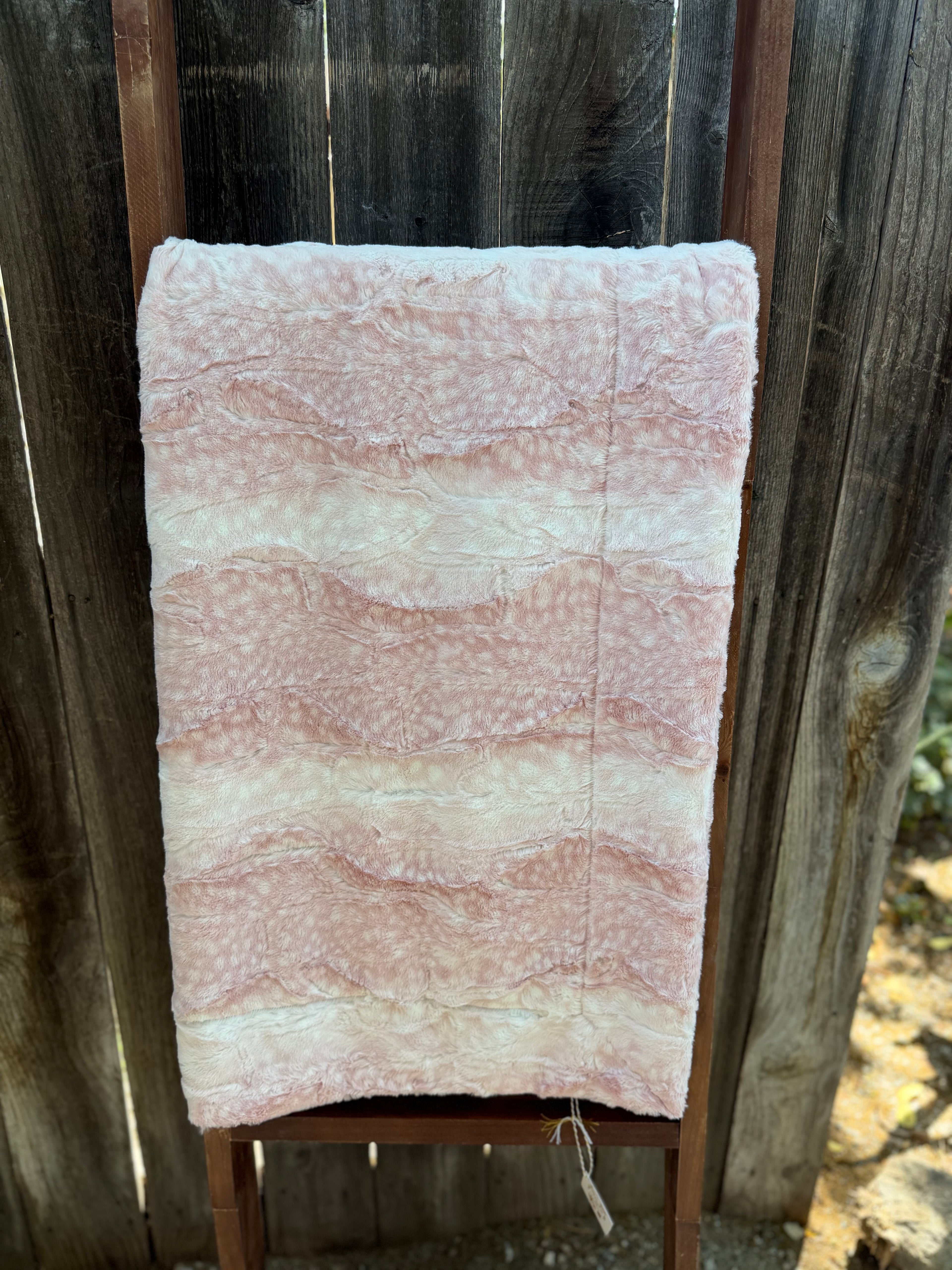 Woodland Rose Fawn Blanket 🌸🦌