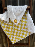 Golden Sunshine Baby Minky Blanket ☀️💛